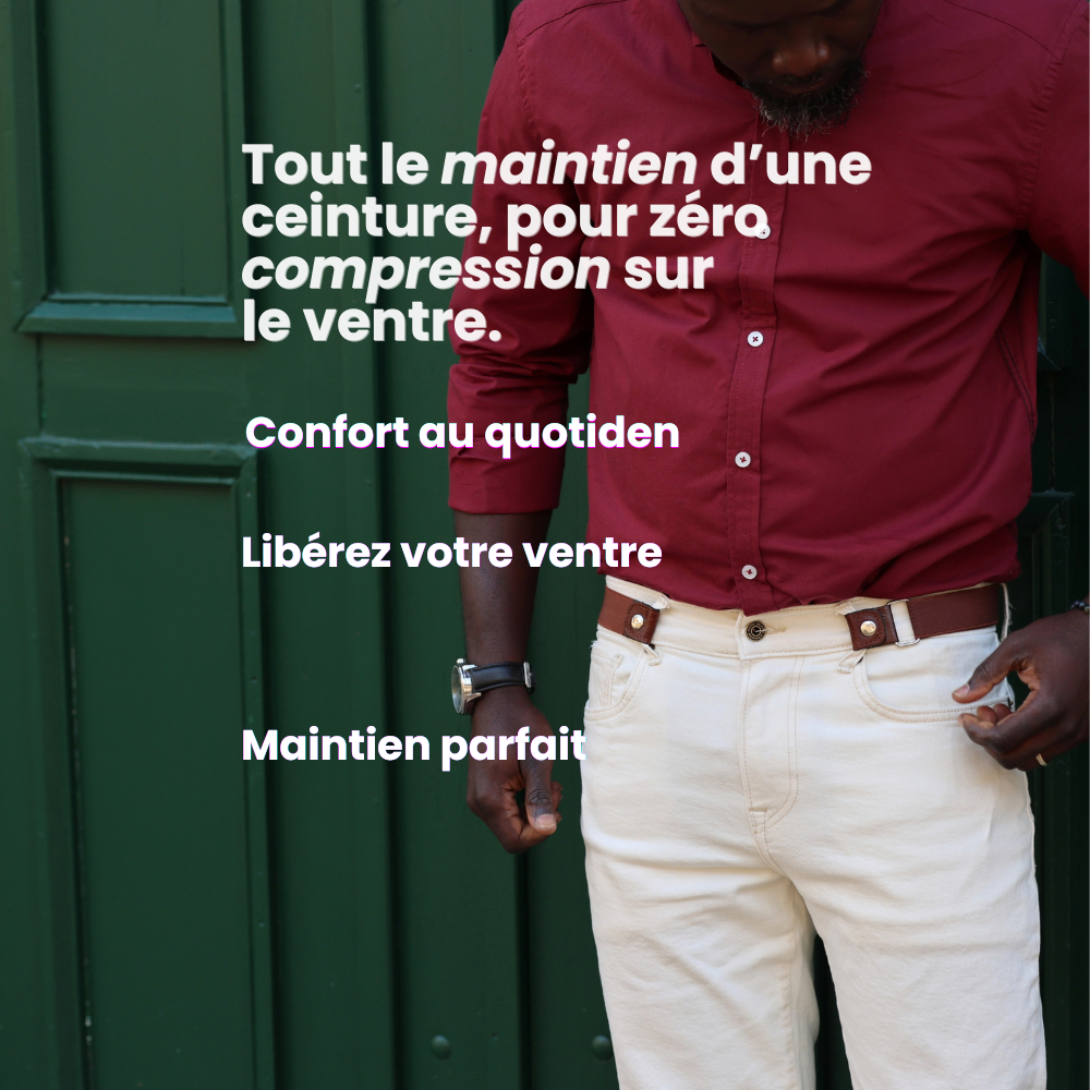 Ceinture sans boucle